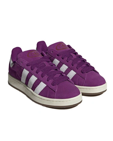 Purple velvet adidas store