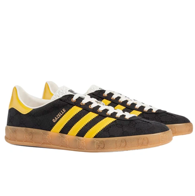 Adidas x Gucci Gazelle Black GG Monogram 737967FAAW31084