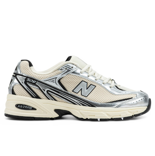 New Balance 509 Beige Silver