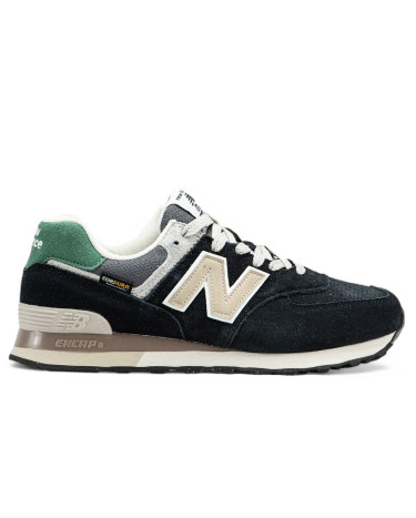 Green and black new balance hot sale