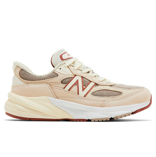 New Balane 990v6 x Loro Piana Raw Cashew U990LO6