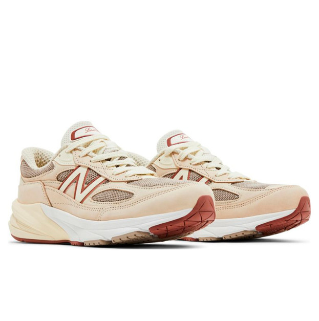 New Balane 990v6 x Loro Piana Raw Cashew U990LO6