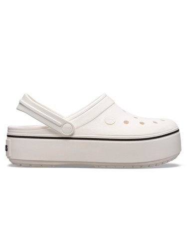 Crocs Crocband Platform White