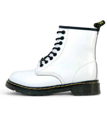 Dr. Martens 1460 Smooth Leather Lace Up Boots White Sneakers .ua
