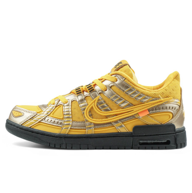 Nike Air Rubber Dunk x Off-White University Gold CU6015-700