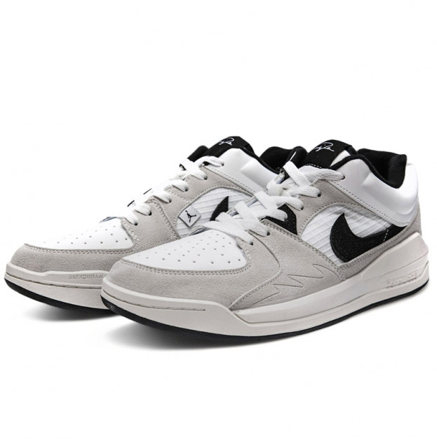 Nike air force 1 jordan black and white online