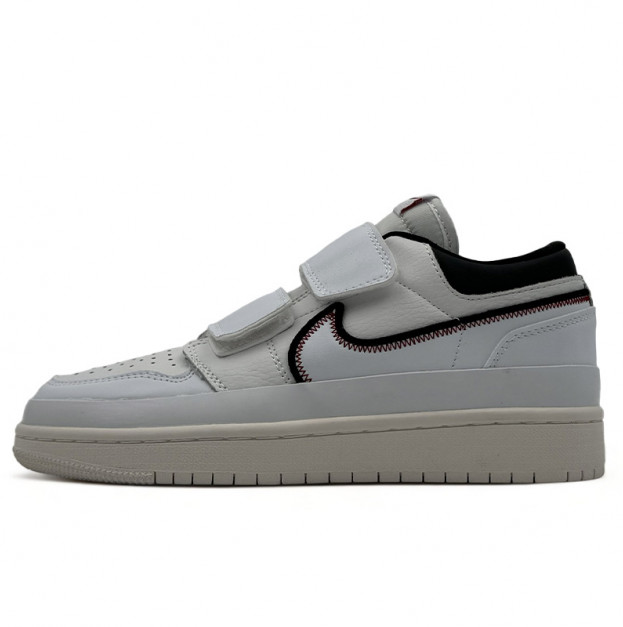 Jordan 1 Retro Low Double Strap White Black