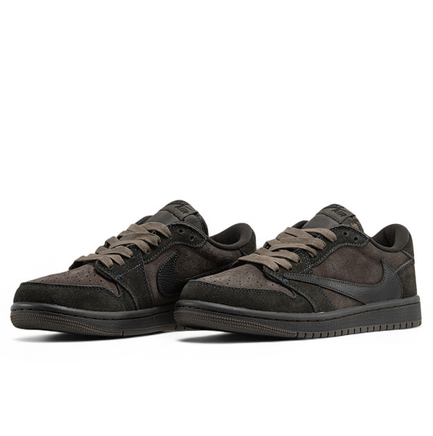 Jordan 1 Retro Low x Travis Scott Velvet Brown