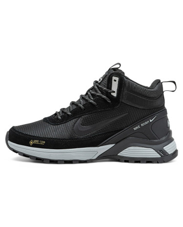 Nike Rivah Gore-Tex Black Grey С МЕХОМ