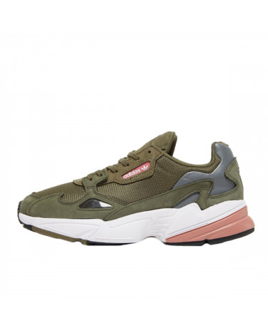 Adidas Falcon Olive White Sneakers .ua