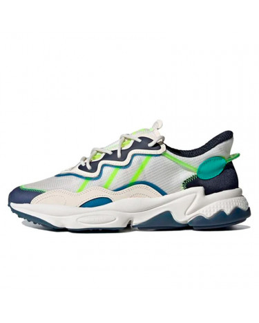 Adidas Ozweego Chalk White Signal Green Legend Ink FY3124