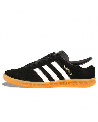 Adidas hamburg black gum hot sale