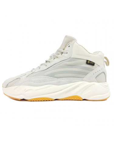 Adidas Yeezy Boost 700 High White Grey Winter С МЕХОМ