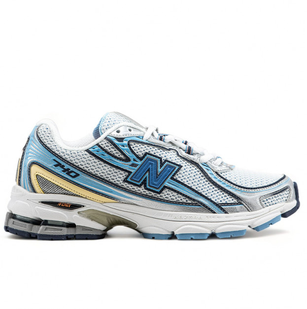 New Balance 740 White Blue
