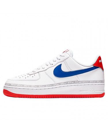 Nike Air Force 1 Low Overbranding White Red Blue CD7339 100 Sneakers .ua