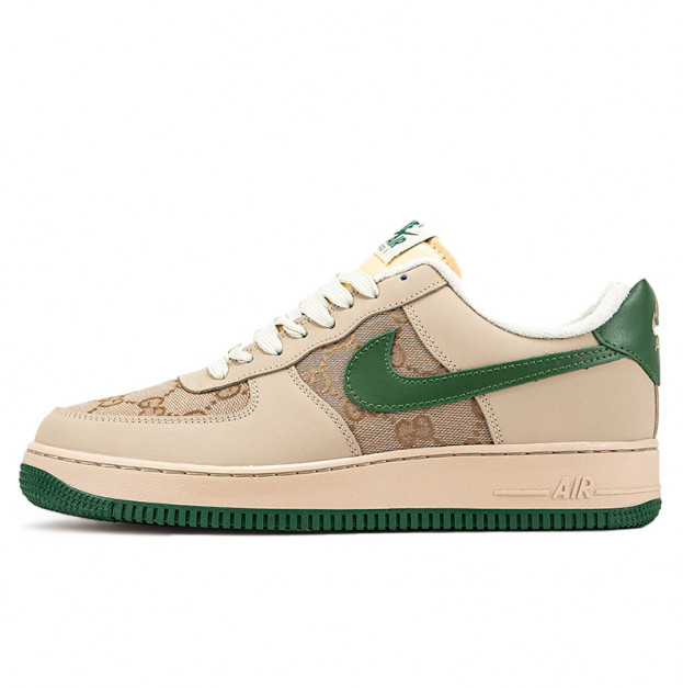 Nike Air Force 1 Low x Gucci Beige Green