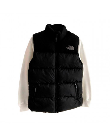 Grey north face vest hotsell