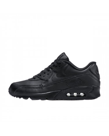 Nike Air Max 90 Leather Black 302519 001 Sneakers .ua