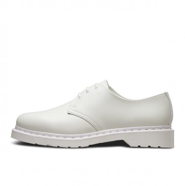 Dr. Martens 1461 Mono White Smooth Leather Oxford Shoes 14346100