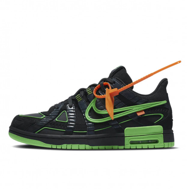 Nike Air Rubber Dunk Off-White Green Strike CU6015-001