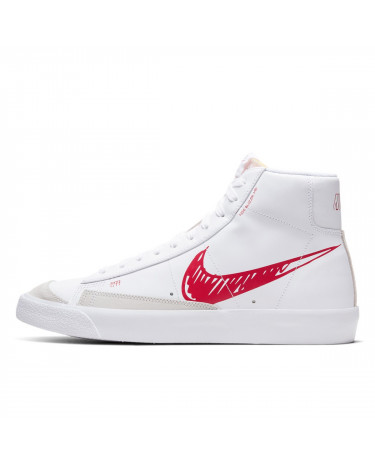 Nike Blazer Mid '77 Vintage Red Sketch CW7580-100