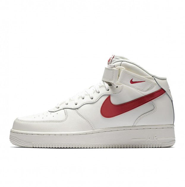 Nike Air Force 1 Mid Sail University Red 315123-126