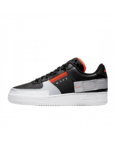 Nike Air Force 1 Type Black Hyper Crimson CQ2344 001 Sneakers .ua