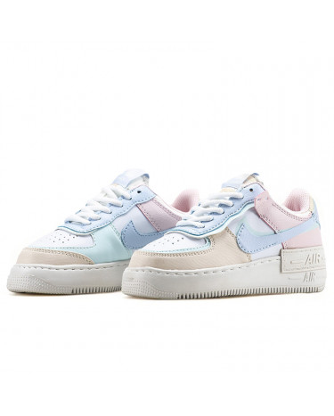 Nike Air Force 1 Shadow White Glacier Blue Ghost Sneakers .ua