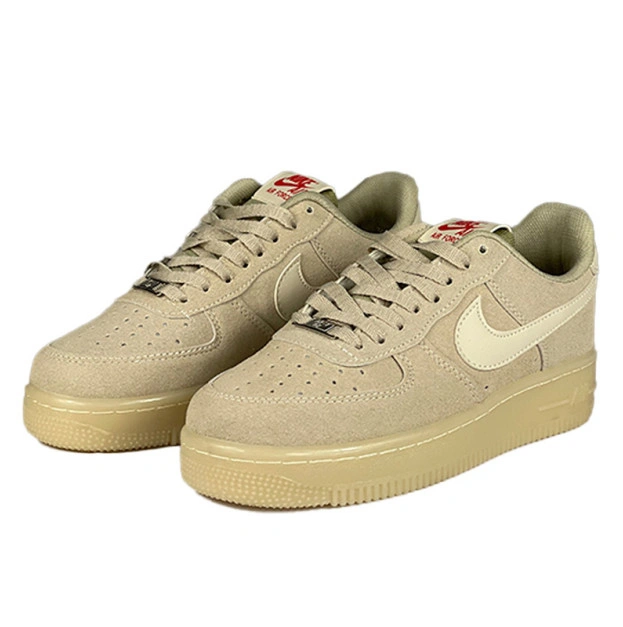 Nike air force 1 beige suede low hot sale