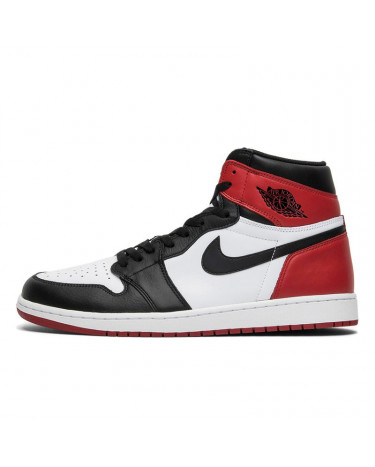 Low top jordan 1 black toe clearance