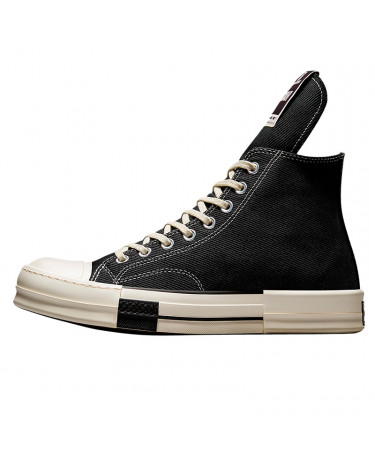 Converse Rick Owens x DRKSHDW DRKSTAR Chuck 70 High Black A00130C