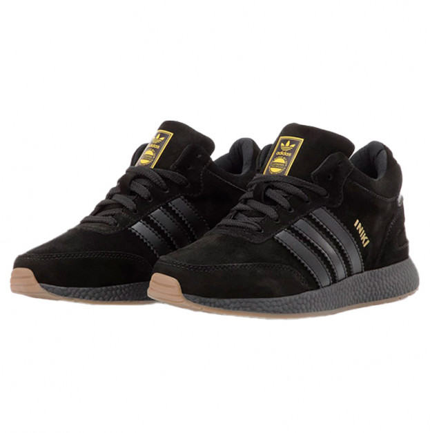 Adidas Iniki Black Winter З ХУТРОМ