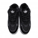 Adidas Niteball 2.0 Black White Winter С МЕХОМ