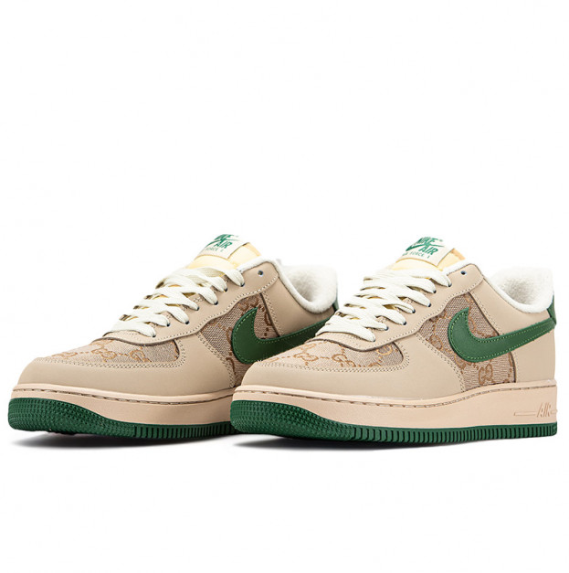Nike Air Force 1 Low x Gucci Beige Green