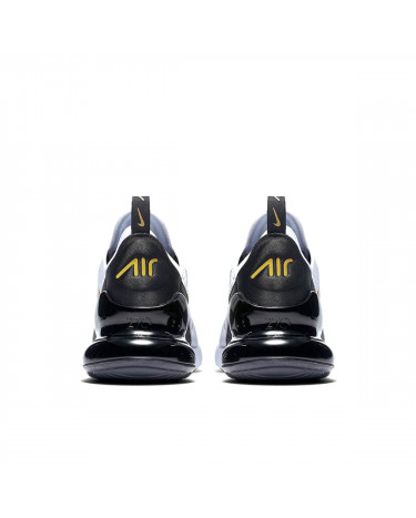 Nike air 270 black and gold hotsell