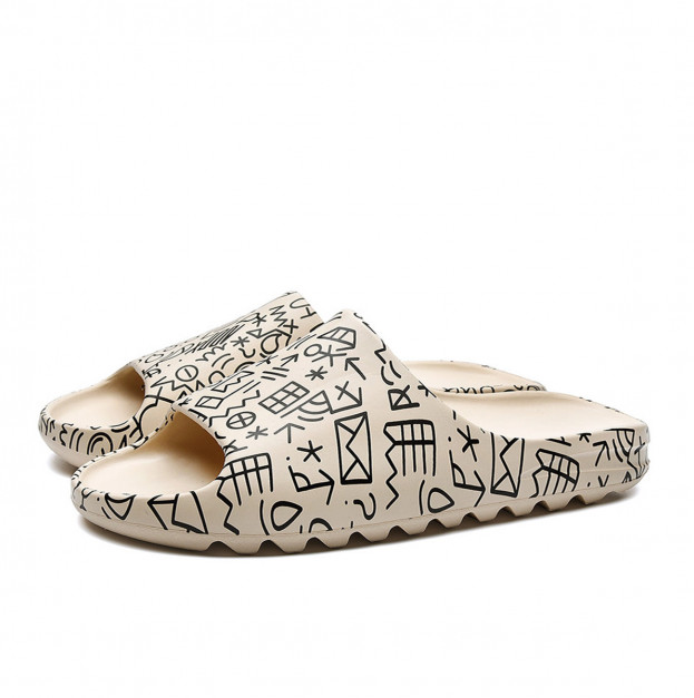 Adidas Yeezy Slide Bone Graffiti