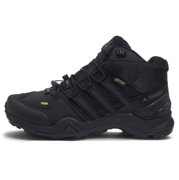 Adidas Terrex Fast R Mid Gore-Tex Triple Black с МЕХОМ