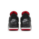 Jordan 4 Black Red Grey Winter з ХУТРОМ