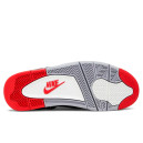 Jordan 4 Black Red Grey Winter з ХУТРОМ