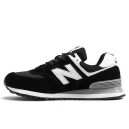New Balance 574 Black White