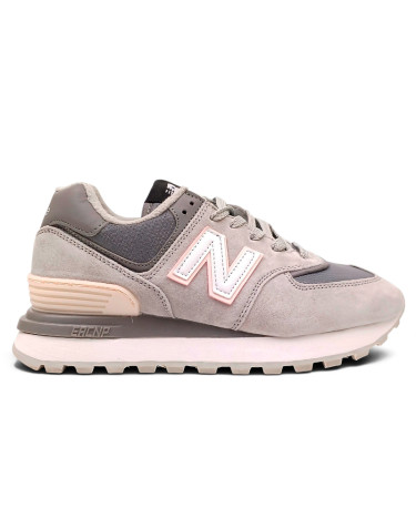 New Balance 574 Legacy Soft Grey Pink з ХУТРОМ