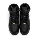 Nike Air Force 1 High Black Winter з ХУТРОМ