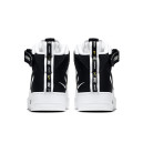 Nike Air Force 1 Mid Utility White Black 07 LV8 Winter з ХУТРОМ