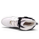Nike Air Force 1 Mid Utility White Black 07 LV8 Winter з ХУТРОМ