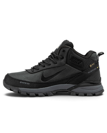Nike Rivah Gore-Tex Black Grey Winter з ХУТРОМ