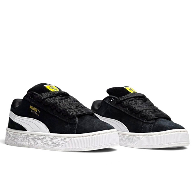 Puma × Scuderia Ferrari Suede XL Black White