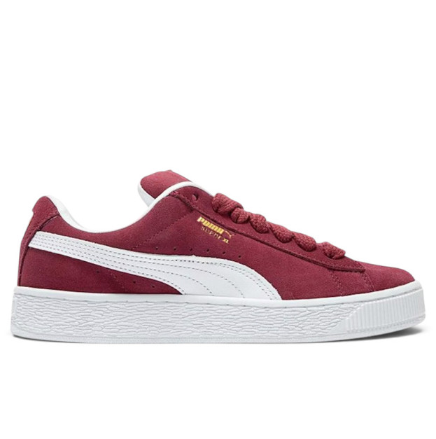 Puma Suede XL Bordeaux White 395205-12