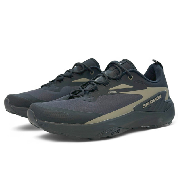 Salomon Genesis Waterproof Black Khaki