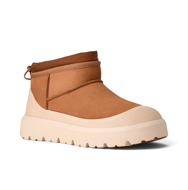 UGG Classic Ultra Mini Weather Hybrid Chestnut White 1174196-CWTC