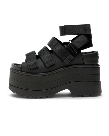 UGG GoldenRise Platform Sandals Black 1167431-BLK